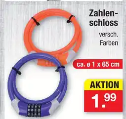 Zimmermann Zahlenschloss Angebot
