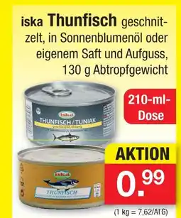 Zimmermann Iska thunfisch in sonnenblumenöl Angebot
