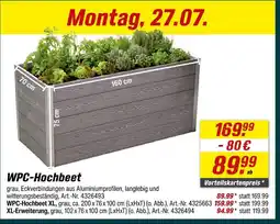 toom Baumarkt Wpc-hochbeet Angebot