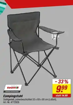 toom Baumarkt Toom campingstuhl Angebot