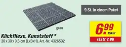 toom Baumarkt Klickfliese Angebot