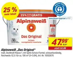 toom Baumarkt Alpinaweiß Angebot