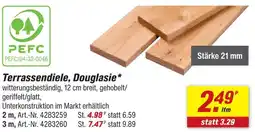 toom Baumarkt Terrassendiele douglasie 2 m Angebot