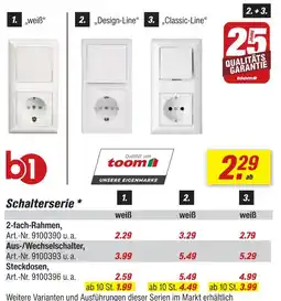 toom Baumarkt 2-fach-rahmen „weiß“ Angebot