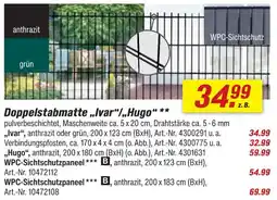 toom Baumarkt Doppelstabmatte ivar Angebot