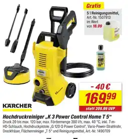 toom Baumarkt Kärcher hochdruckreiniger „k 3 power control home t 5“ Angebot
