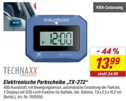 toom Baumarkt Technaxx elektronische parkscheibe Angebot