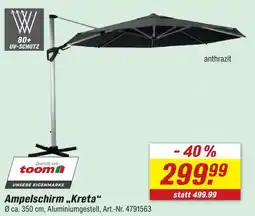 toom Baumarkt Toom ampelschirm kreta Angebot