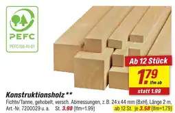 toom Baumarkt Konstruktionsholz Angebot