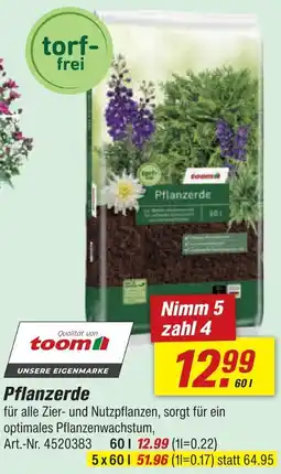 toom Baumarkt Toom pflanzerde Angebot