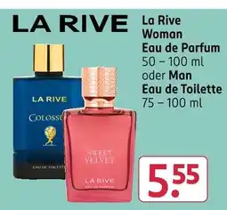 Rossmann La rive woman eau de parfum Angebot