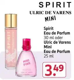 Rossmann Ulric de varens spirit eau de parfum Angebot