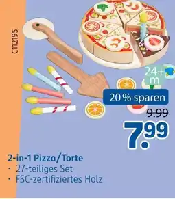 Rossmann 2-in-1 pizza/torte Angebot