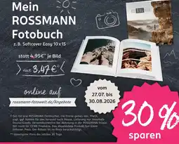 Rossmann Rossmann fotowelt fotobuch Angebot