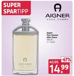 Rossmann Aigner pour homme after shave Angebot