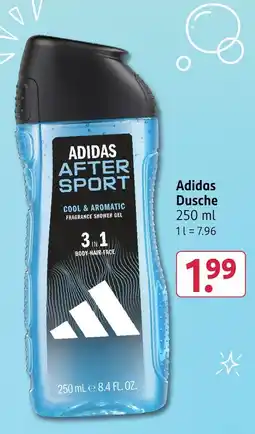 Rossmann Adidas dusche Angebot