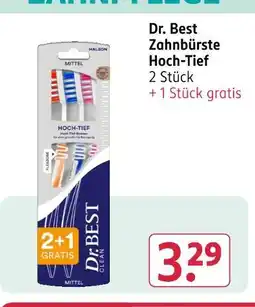 Rossmann Dr. best zahnbürste hoch-tief Angebot