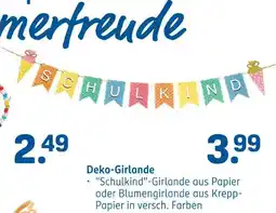 Rossmann Ideenwelt schulkind-girlande Angebot