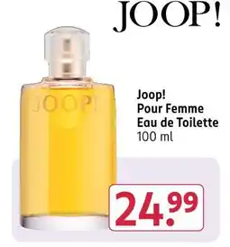 Rossmann Joop! pour femme Angebot