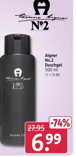 Rossmann Aigner no.2 duschgel Angebot