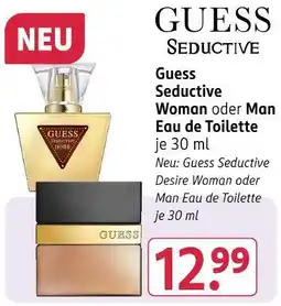 Rossmann Guess seductive woman eau de toilette Angebot