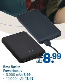 Rossmann Best basics powerbanks 5.000 mah Angebot