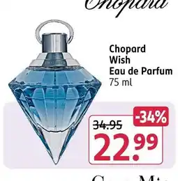 Rossmann Chopard wish Angebot