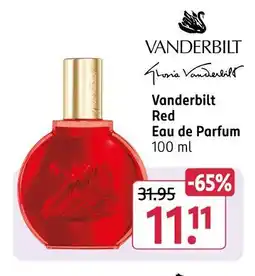 Rossmann Vanderbilt red eau de parfum Angebot