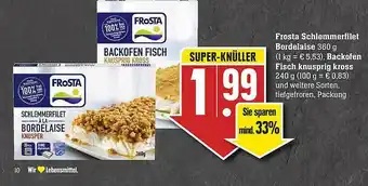 Edeka Frosta Schlemmerfilet Bordelaise Backofen Fisch Knusprig Kross Angebot