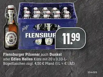 Edeka Flensburger Pilsener Auch Dunkel Oder Edles Helles Angebot