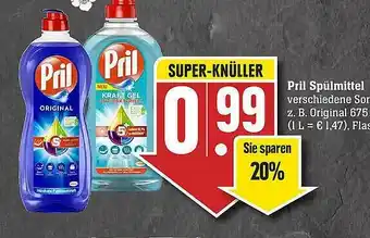 Edeka Pril Spülmittel Angebot