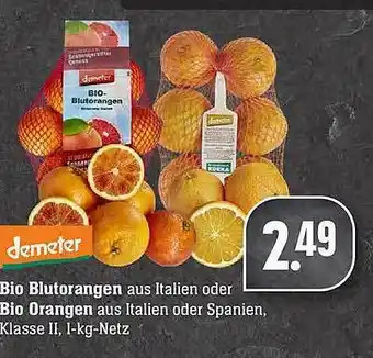 Edeka Bio Blutorangen Oder Bio Orangen Angebot