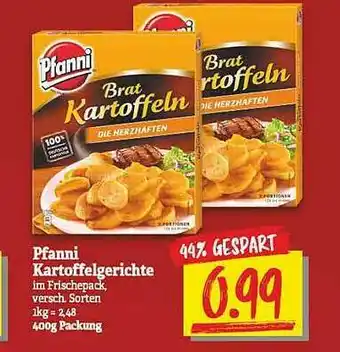 NP Discount Pfanni Kartoffelgerichte Angebot