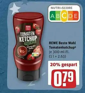 REWE Rewe Beste Wahl Tomatenketchup Angebot