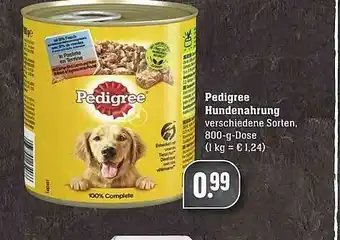 Scheck-in-Center Pedigree Hundenahrung Angebot