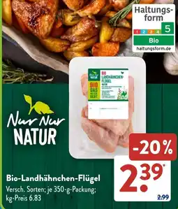 Aldi Süd Bio-Landhähnchen-Flügel Angebot