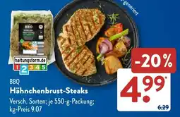 Aldi Süd BBQ Hähnchenbrust-Steaks Angebot