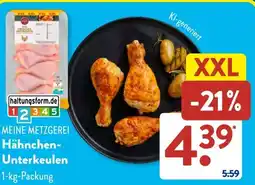 Aldi Süd MEINE METZGEREI Hähnchen- Angebot