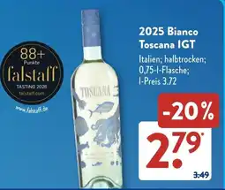 Aldi Süd 2025 Bianco Toscana IGT Angebot
