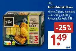 Aldi Süd BBQ Grill-Maiskolben Angebot