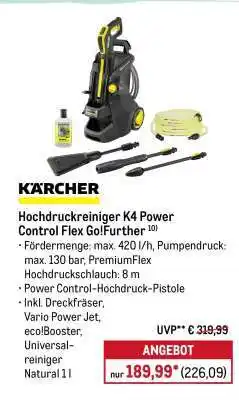 METRO Hochdruckreiniger K4 Power Control Flex Go!Further Angebot
