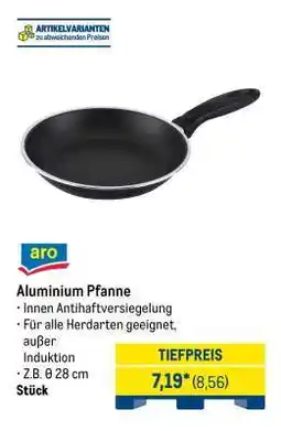 METRO Aluminium-Pfanne Angebot
