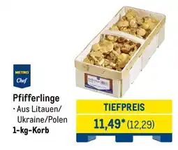 METRO Pfifferlinge Angebot