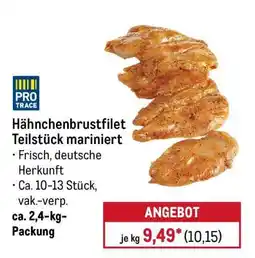 METRO Hähnchenbrustfilet Teilstück mariniert Angebot