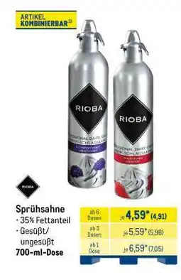 METRO Rioba Angebot
