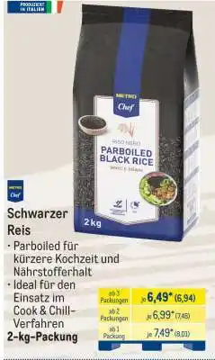 METRO Schwarzer Reis Angebot