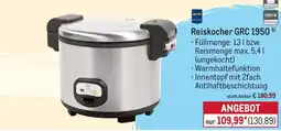 METRO Reiskocher GRC 1950 Angebot