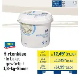 METRO Hirtenkäse Angebot