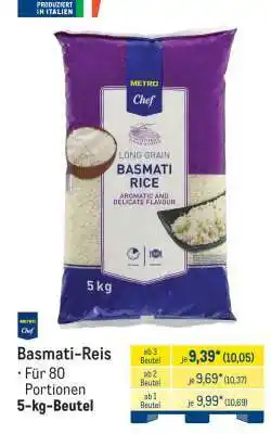 METRO Basmati-reis Angebot
