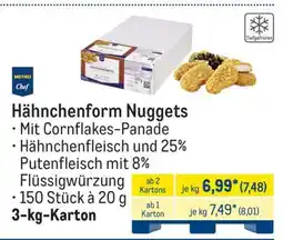 METRO Hähnchenform Nuggets Angebot